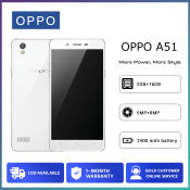 Oppo A51 - Global Version, 4G LTE, 5.0 Inch Display