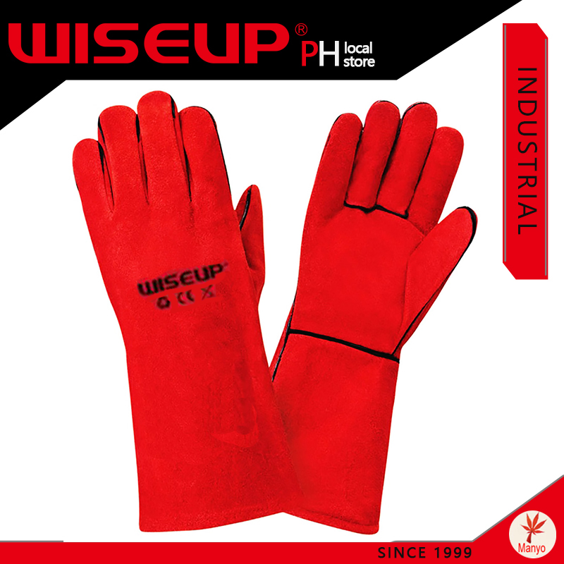 WISEUP Original 14inch Red Long Heavy Duty Heat Resistant Safety