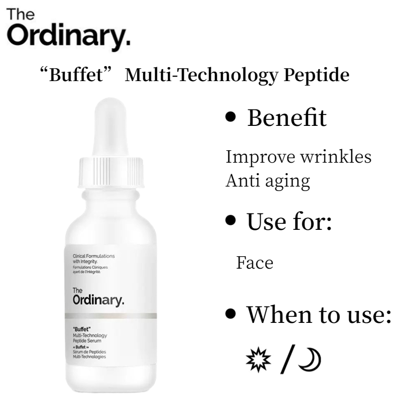 The Ordinary Eye Cream Serum Eyebags&Puffiness Remover Original