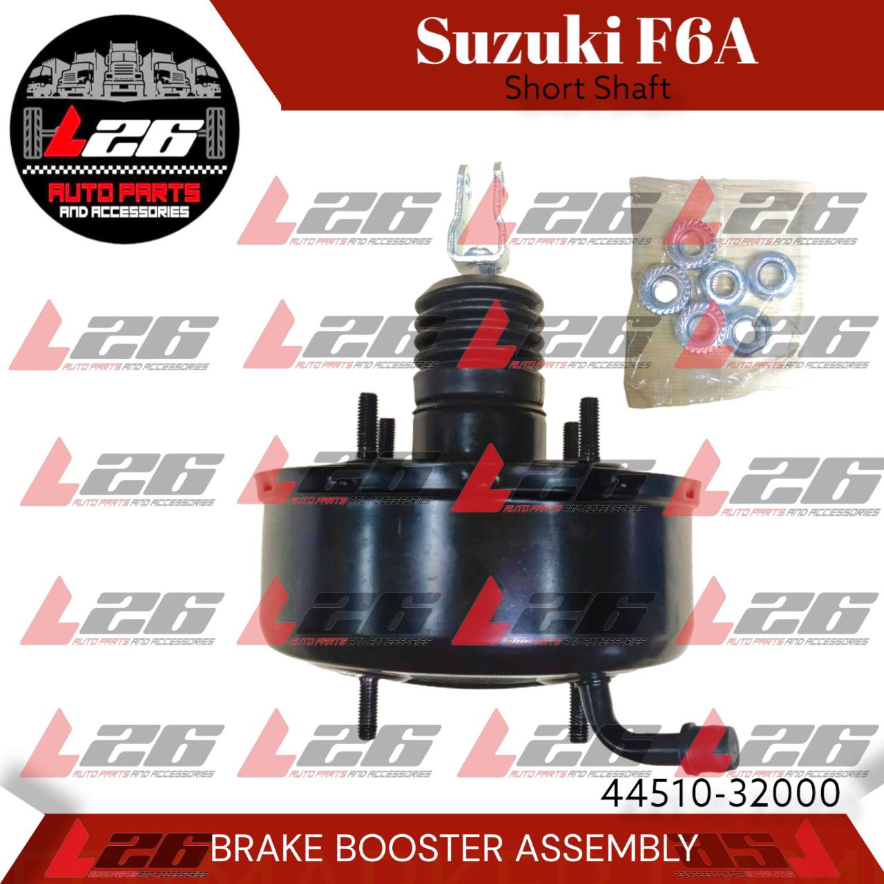 Suzuki F6A Brake Booster Assembly/Hydrovac Assembly 44510-32000 Short ...