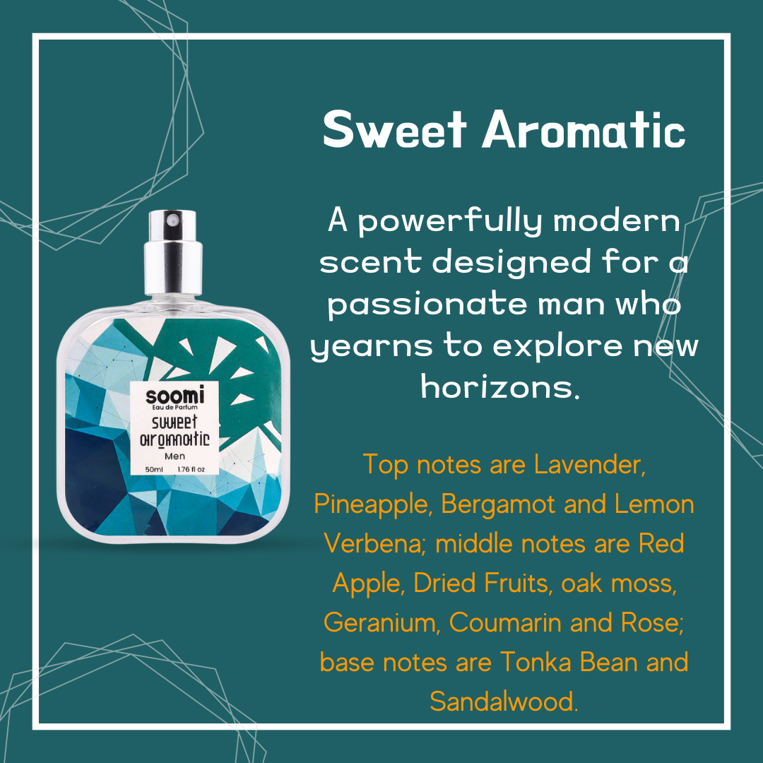 Soomi Eau de Parfum Sweet Aromatic Scent Oil-Rich Long Lasting Perfume ...