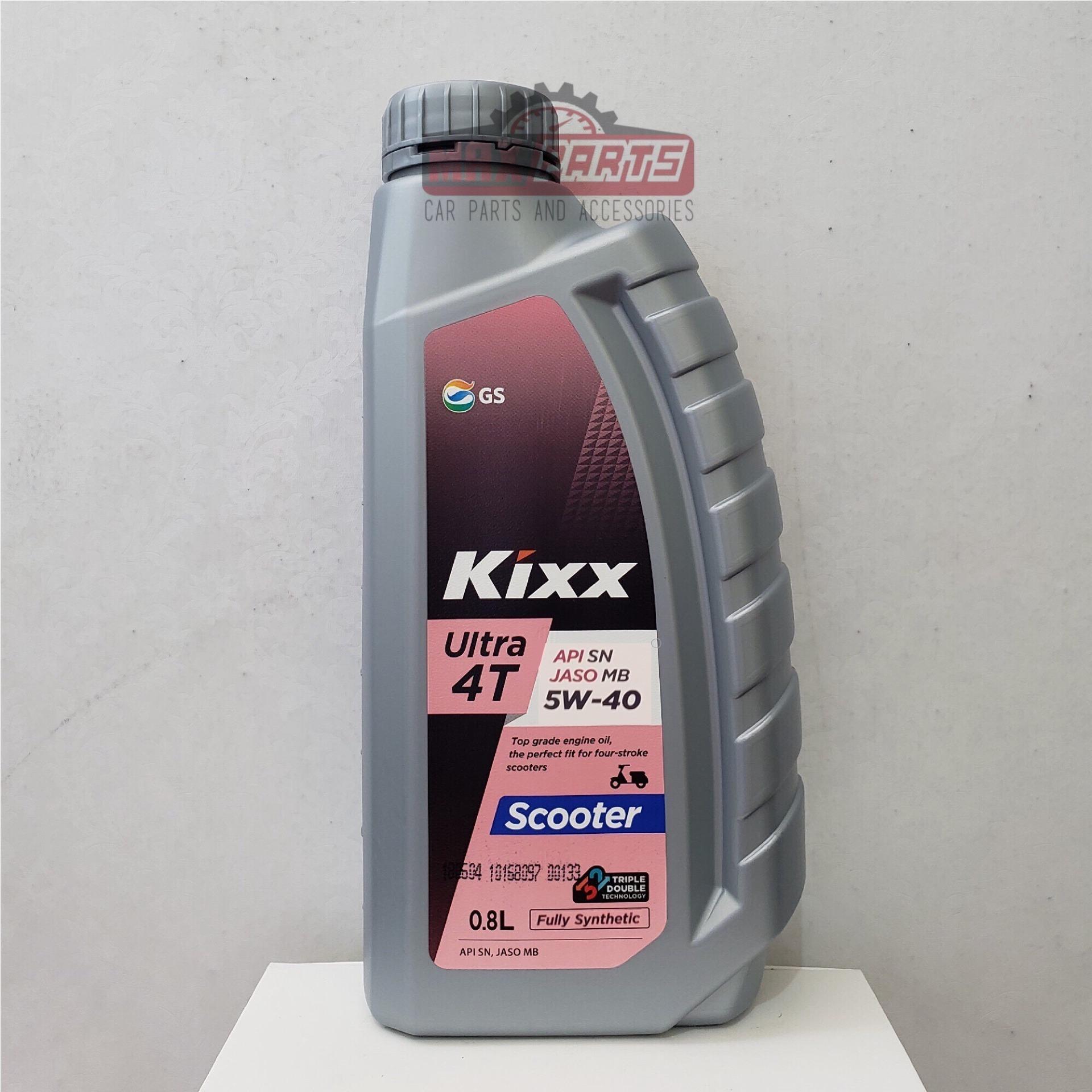 Kixx Ultra 4T API SN/JASO MB 5W-40 800mL (FULLY SYNTHETIC SCOOTER .