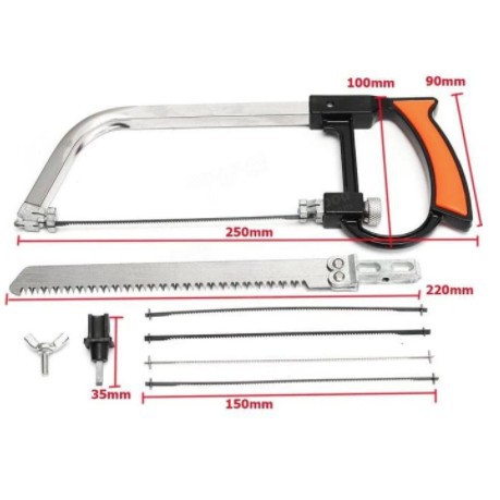 8 In1 Saw Multi Purpose Hand Diy Steel Saw Metal Wood Glass - Temu