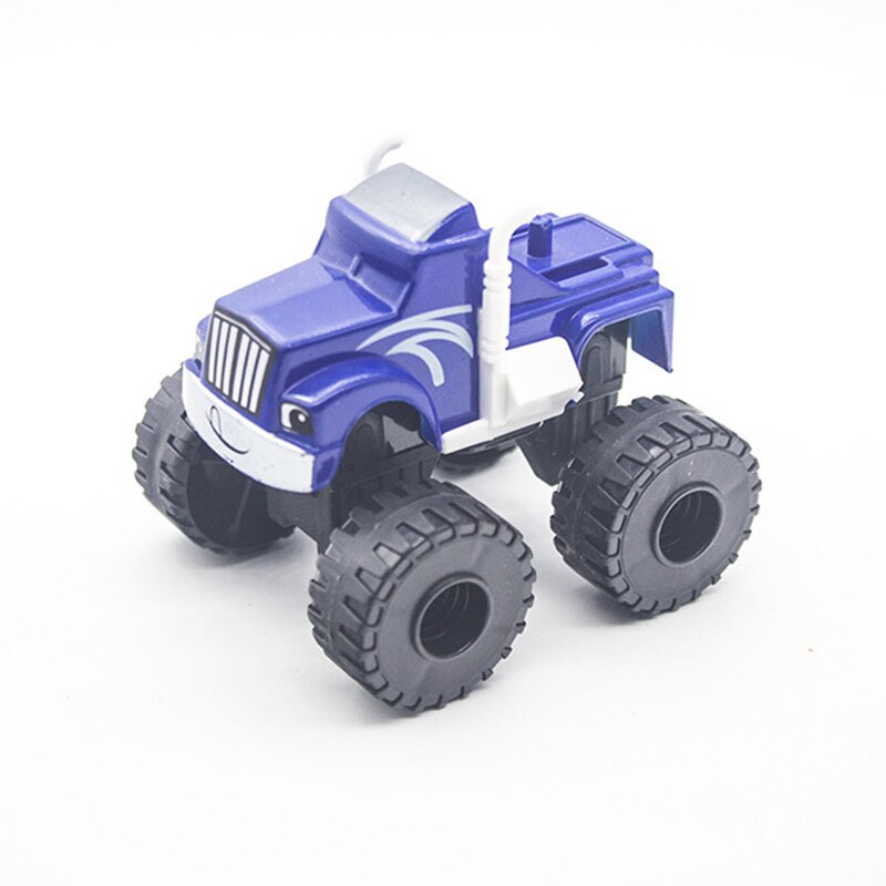 6pcsset Blaze Monster Machines Car Toys Russian Miracle Crusher Truck Vehicles Figure Blazed 8162