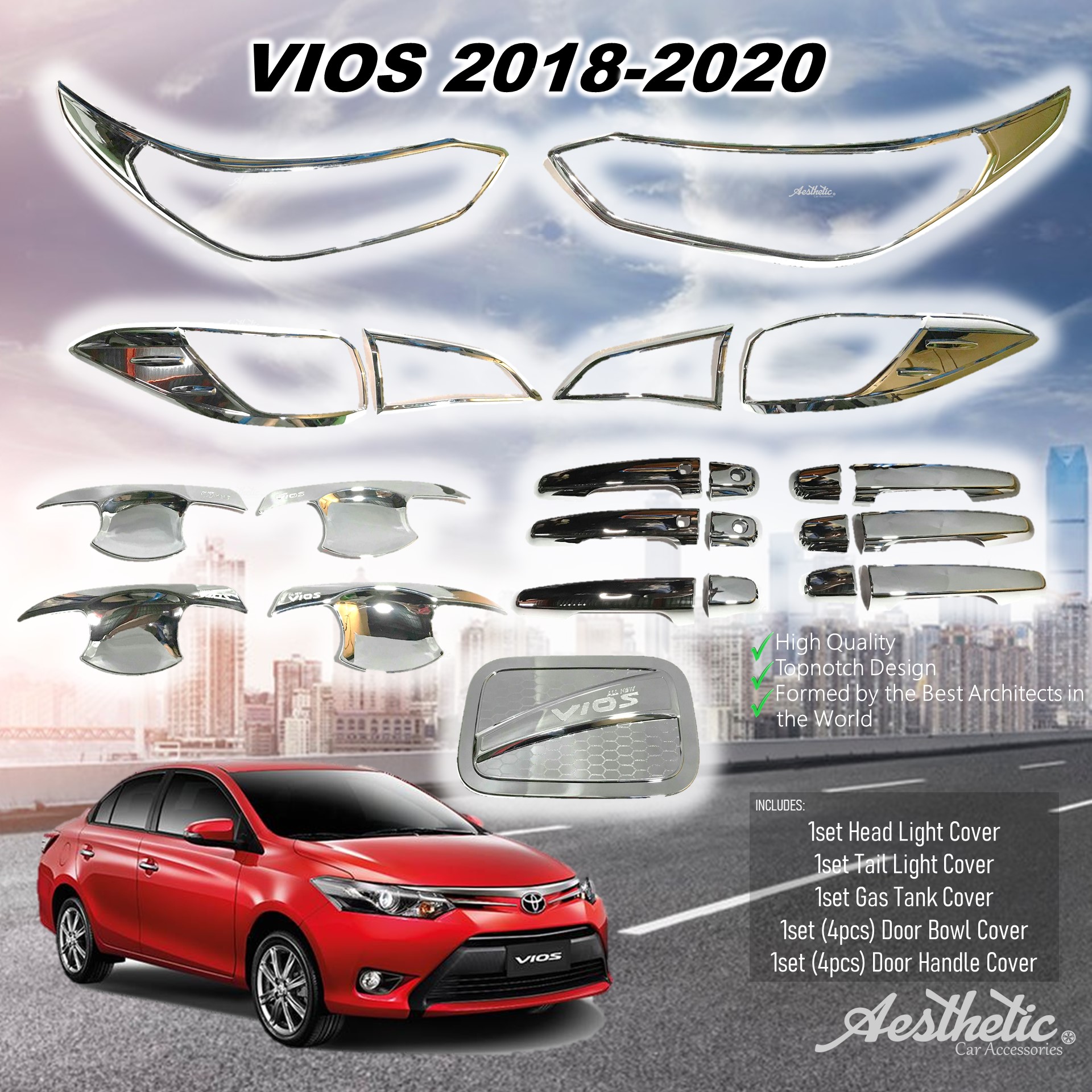 Vios on sale 2020 accessories