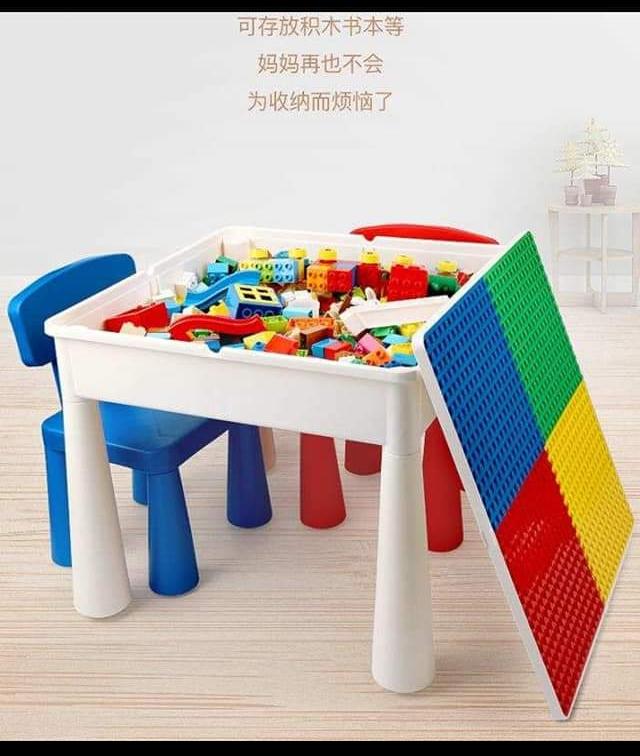 plastic lego table