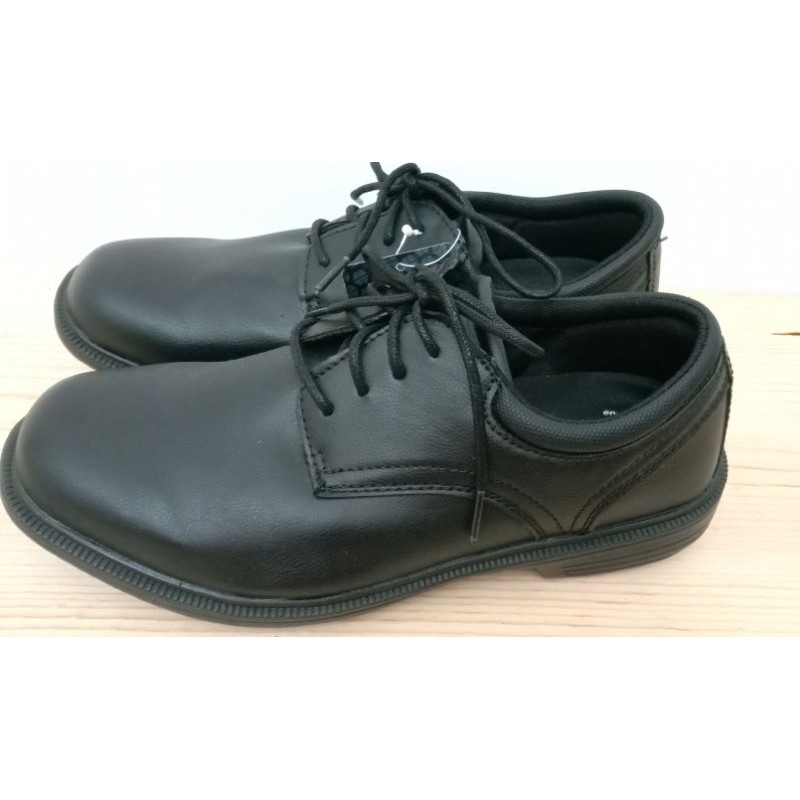 TredSafe Slip Resistant Black Leather Work Shoes for Men | Lazada PH