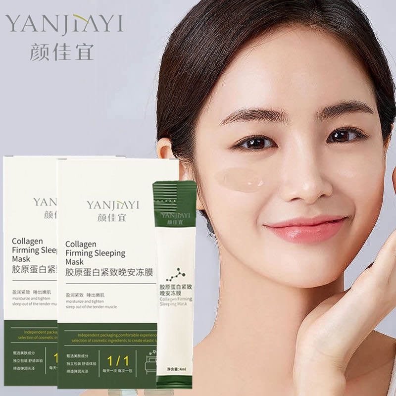 In Stock YANJIAYI Collagen Firming Sleeping Mask moisturizing facial