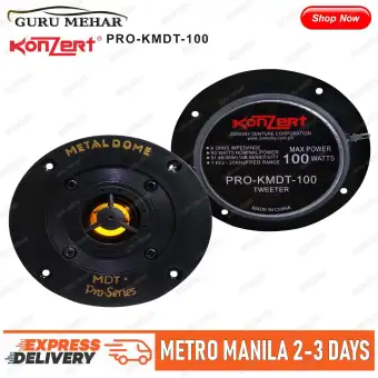 konzert metal dome tweeter