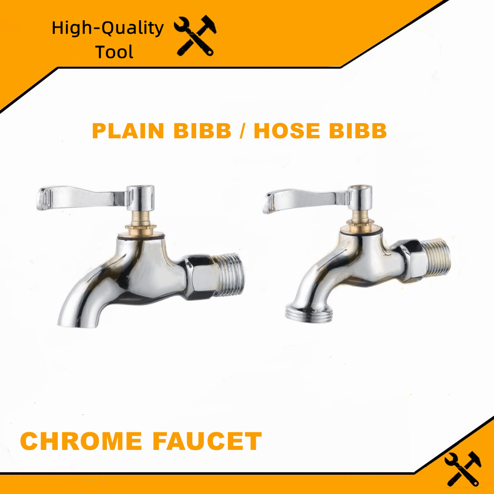 Outdoor Garden Stainless Faucet Faucet Wall Sink Chrome Faucet Hose