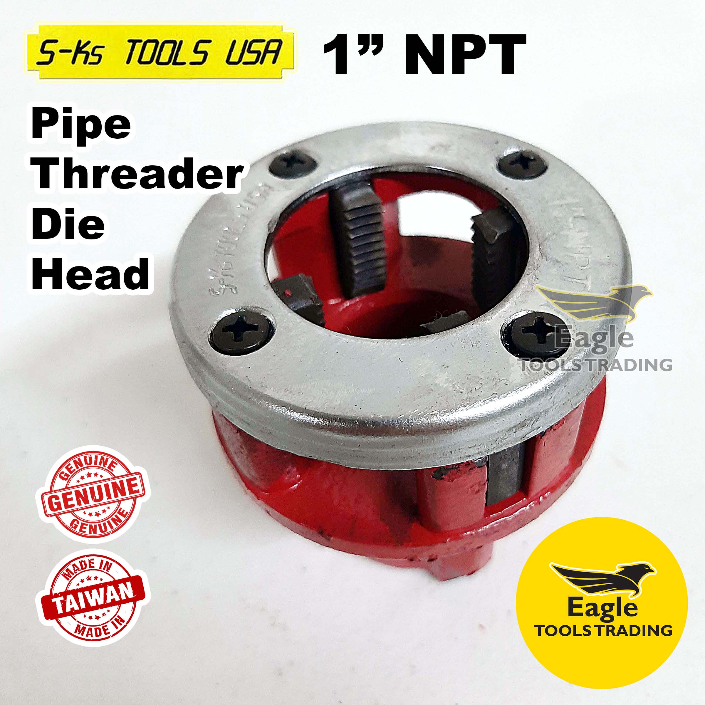 1 inch deals pipe threader