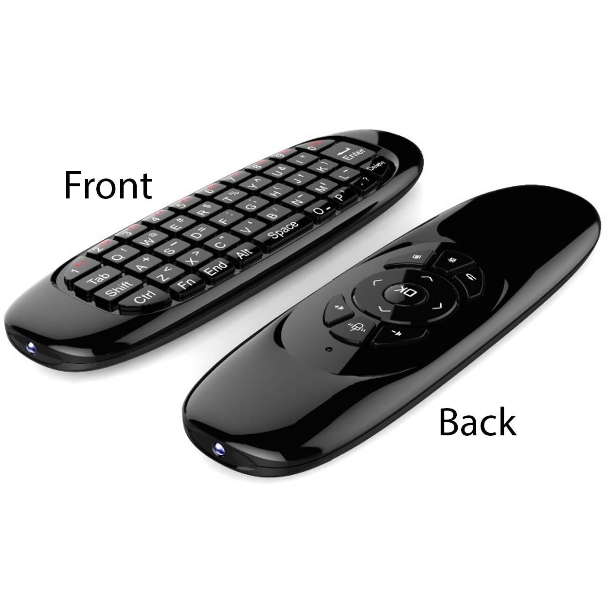 2.4GHz MX3 Wireless Keyboard 3 in1 Air Mouse QWERTY for Android TV GYRO Sensing 
