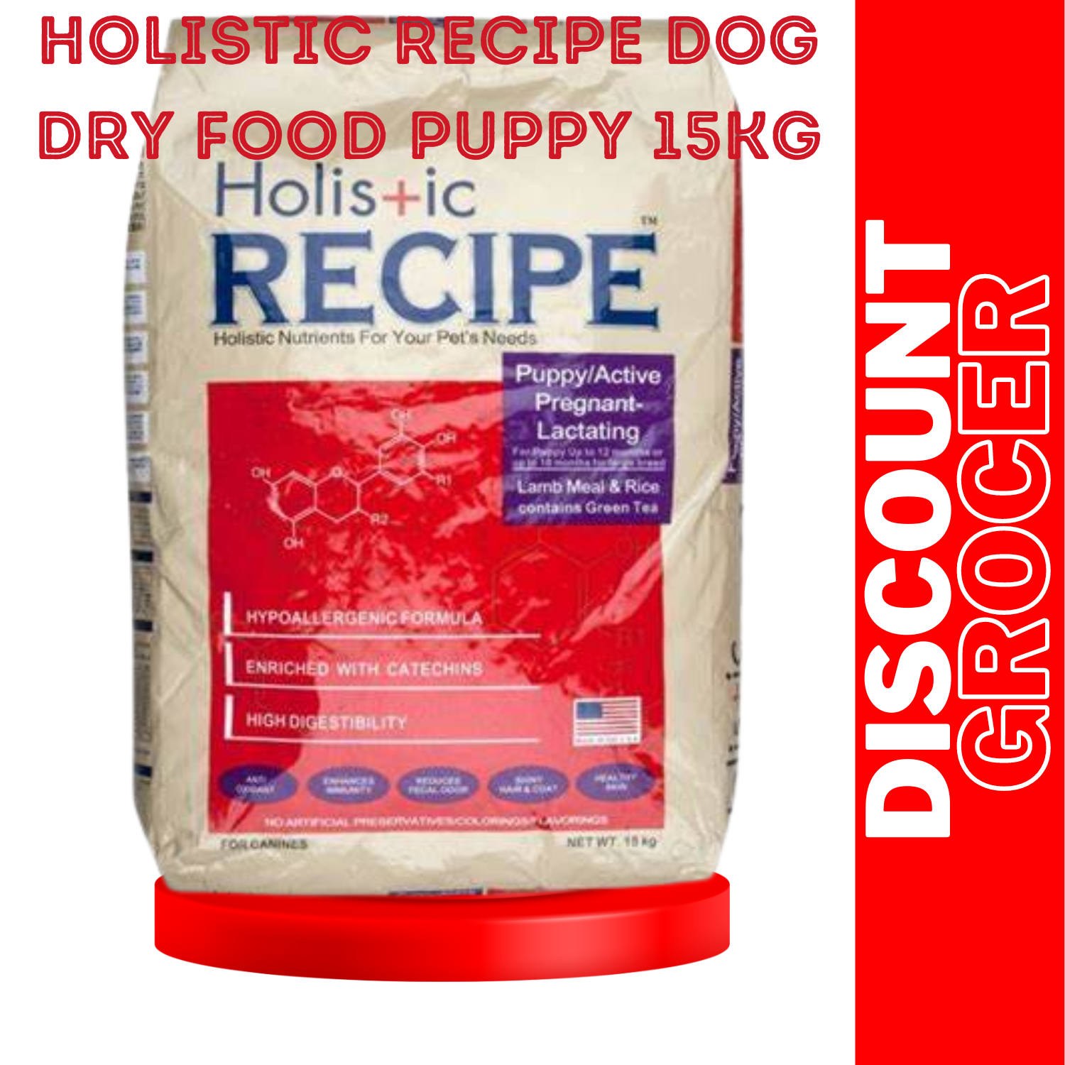 HOLISTIC RECIPE DRY DOG FOOD PUPPY 15KG Lazada PH