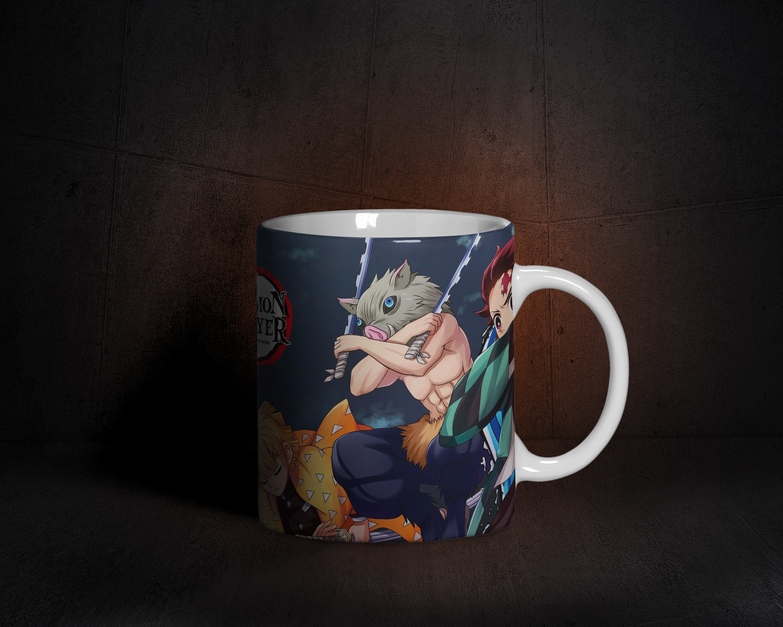 Anime Mugs Demon Slayer Tanjiro inosuke Nezuko Zenitsu Gift Ideas ...