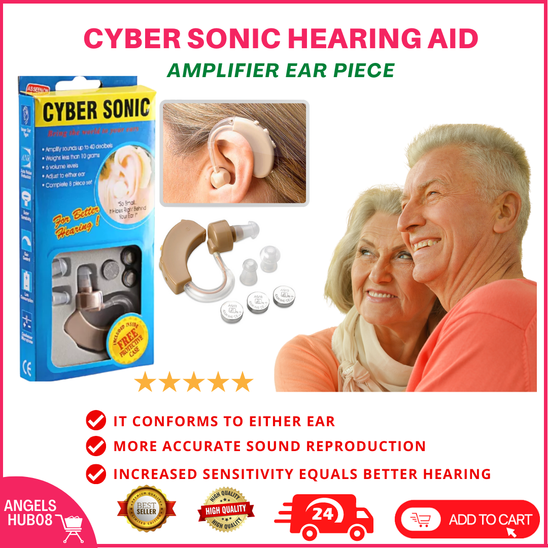 Original and Best Quality Cyber Sonic Hearing Aid Personal Sound ...