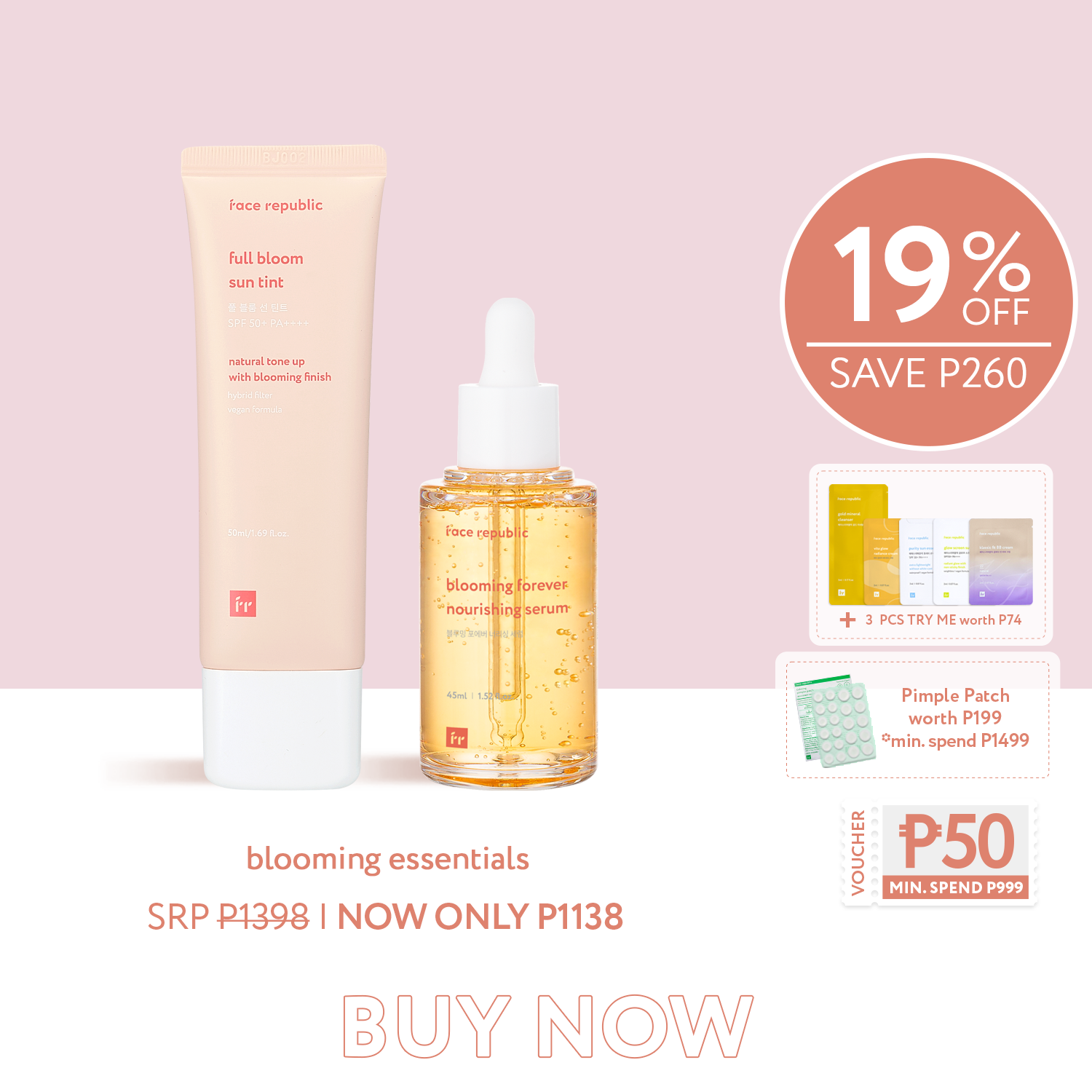 Face Republic Blooming Essentials (Quick Bloom Fix) Lazada PH