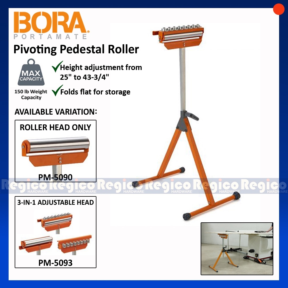 Bora Pedestal Roller Stand