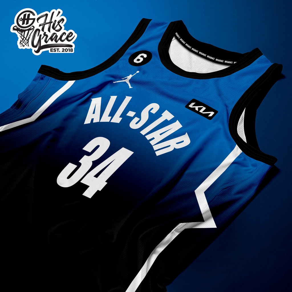 2023 NBA ALL STAR HG JERSEY FULL SUBLIMATION JERSEY