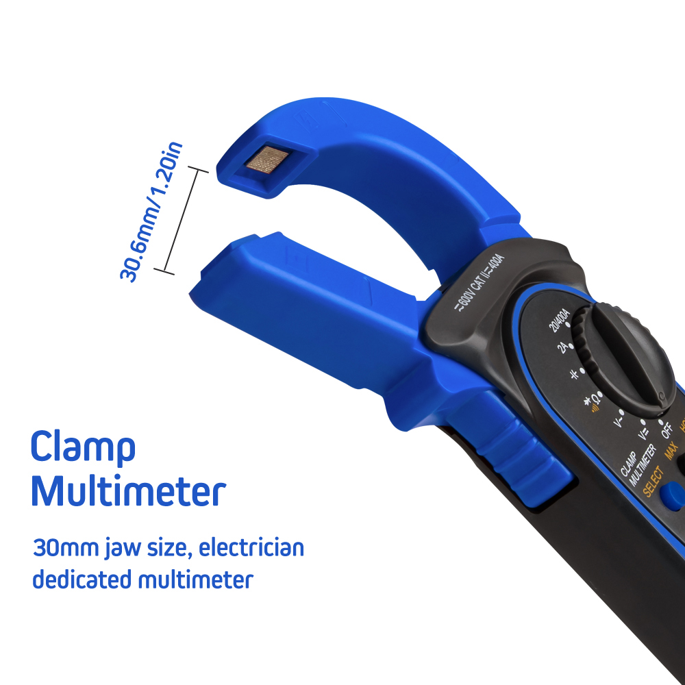 Cảm Biến Thông Minh, Kẹp Kỹ Thuật Số ST201 Đồng Hồ Vạn Năng, Kẹp Đếm 4000 Máy Kiểm Tra Tụ Điện Bán Dẫn Ampe Kế Máy Kiểm Tra Dòng Điện Áp AC / DC Cho Ô Tô