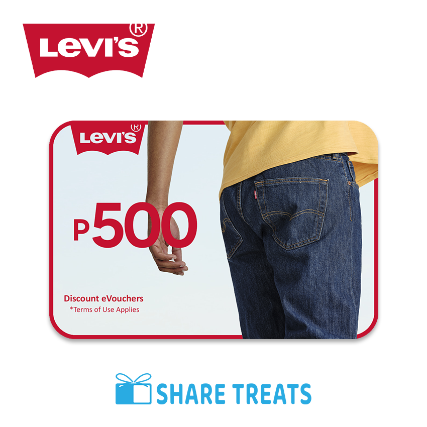 Levis P500 Worth Voucher (Sms Evoucher 