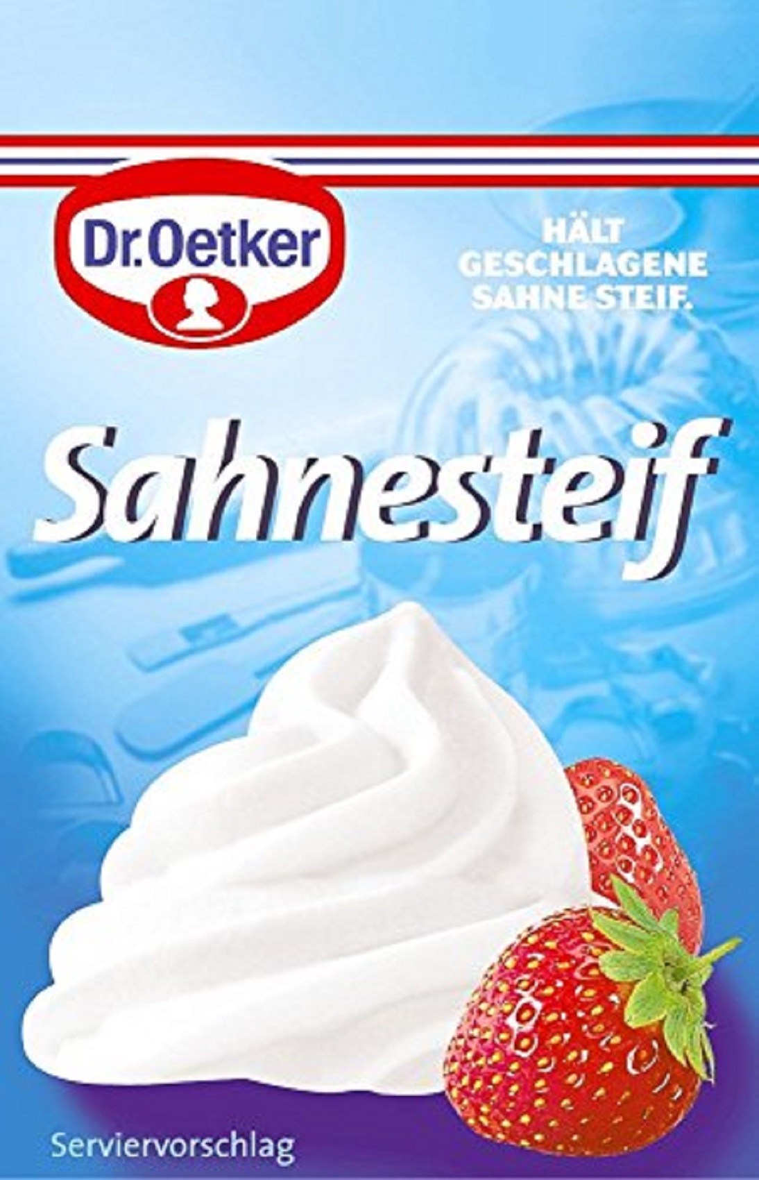 Dr. Oetker Sahnesteif (Whip Cream Stabilizer) For Whipping Cream (12 (4