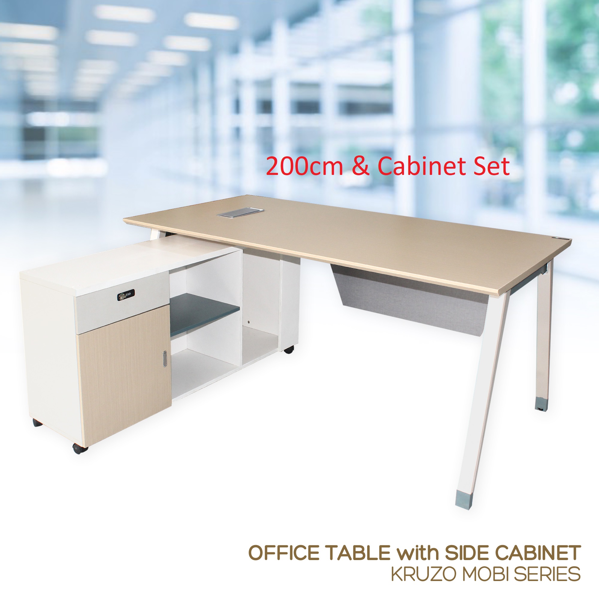 Mulisen MOBI2 Series Modern Highend Office Table and Side