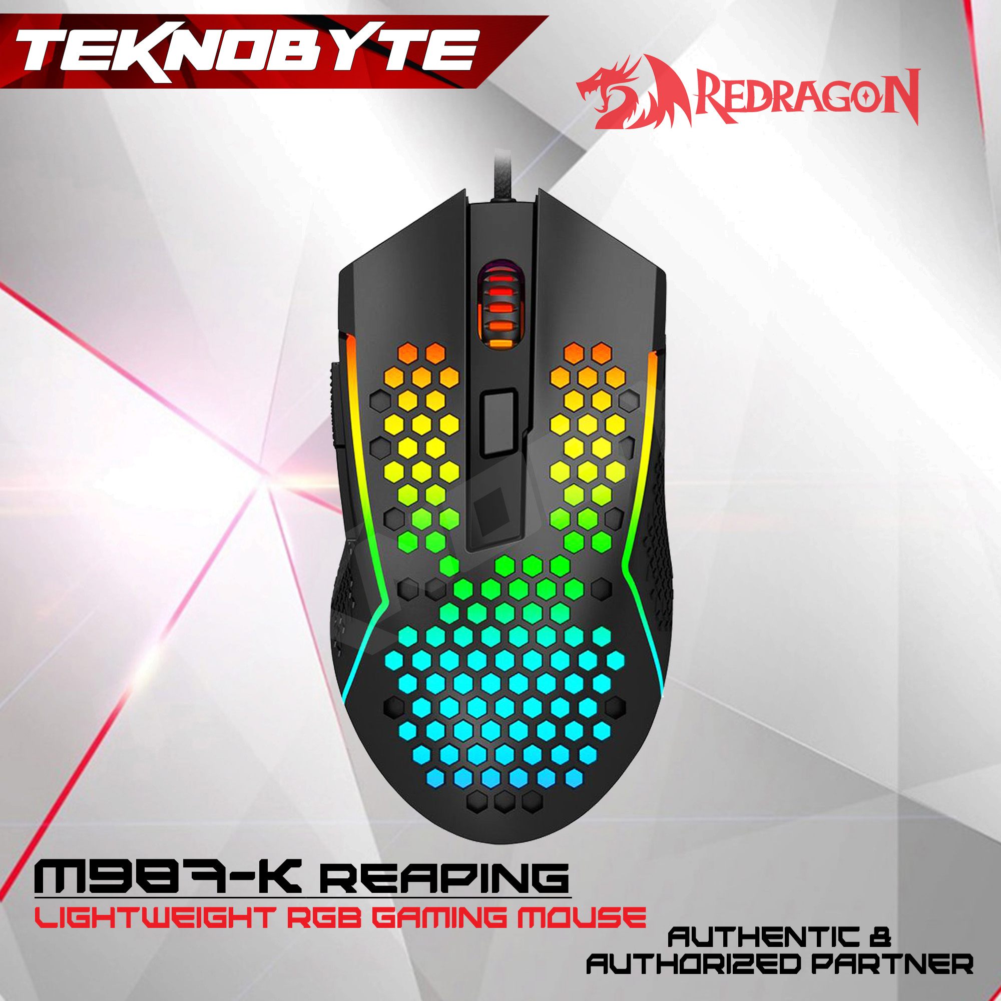 M987 Hardware Redragon M987-K Reaping Lightweight Wired Gaming Mouse (Black) | Lazada PH