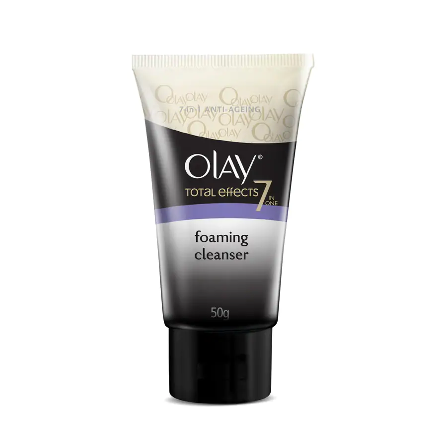 olay total effect facial wash