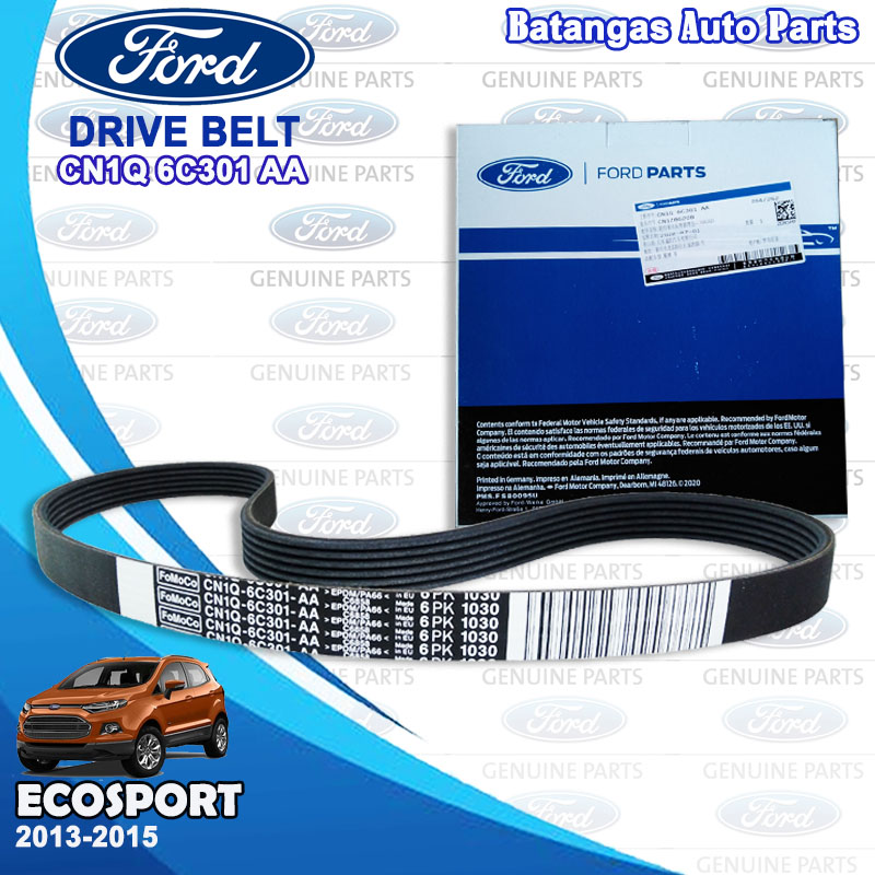GENUINE DRIVE BELT FORD ECOSPORT 20132015 CN1Q6C301AA Lazada PH