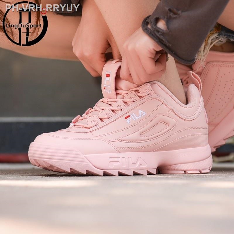 shoes fila pink