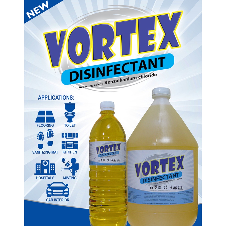 Accuclean Vortex 3in1 All Purpose Cleaner (Disinfectant) 1 gallon