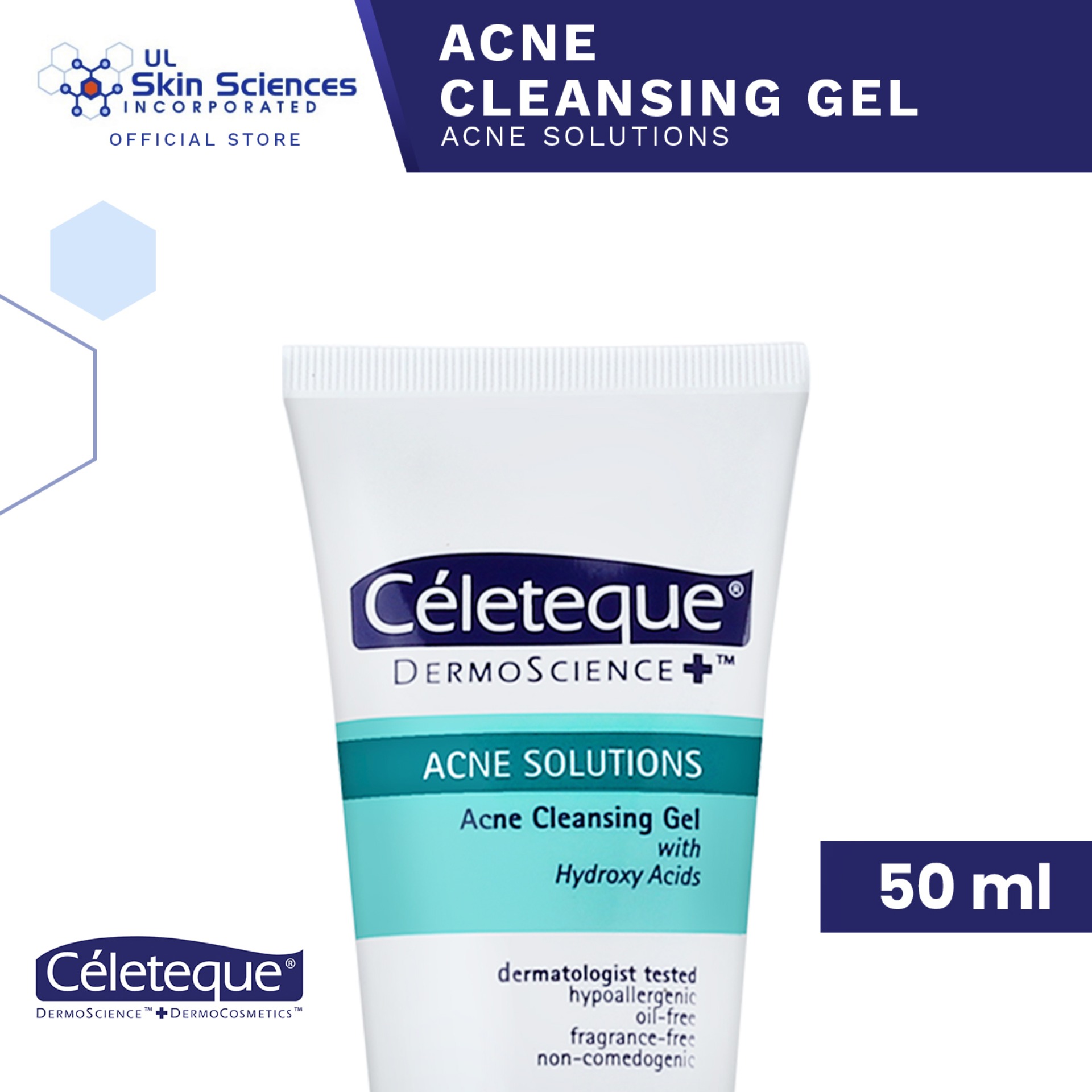 Celeteque acne on sale cleansing gel