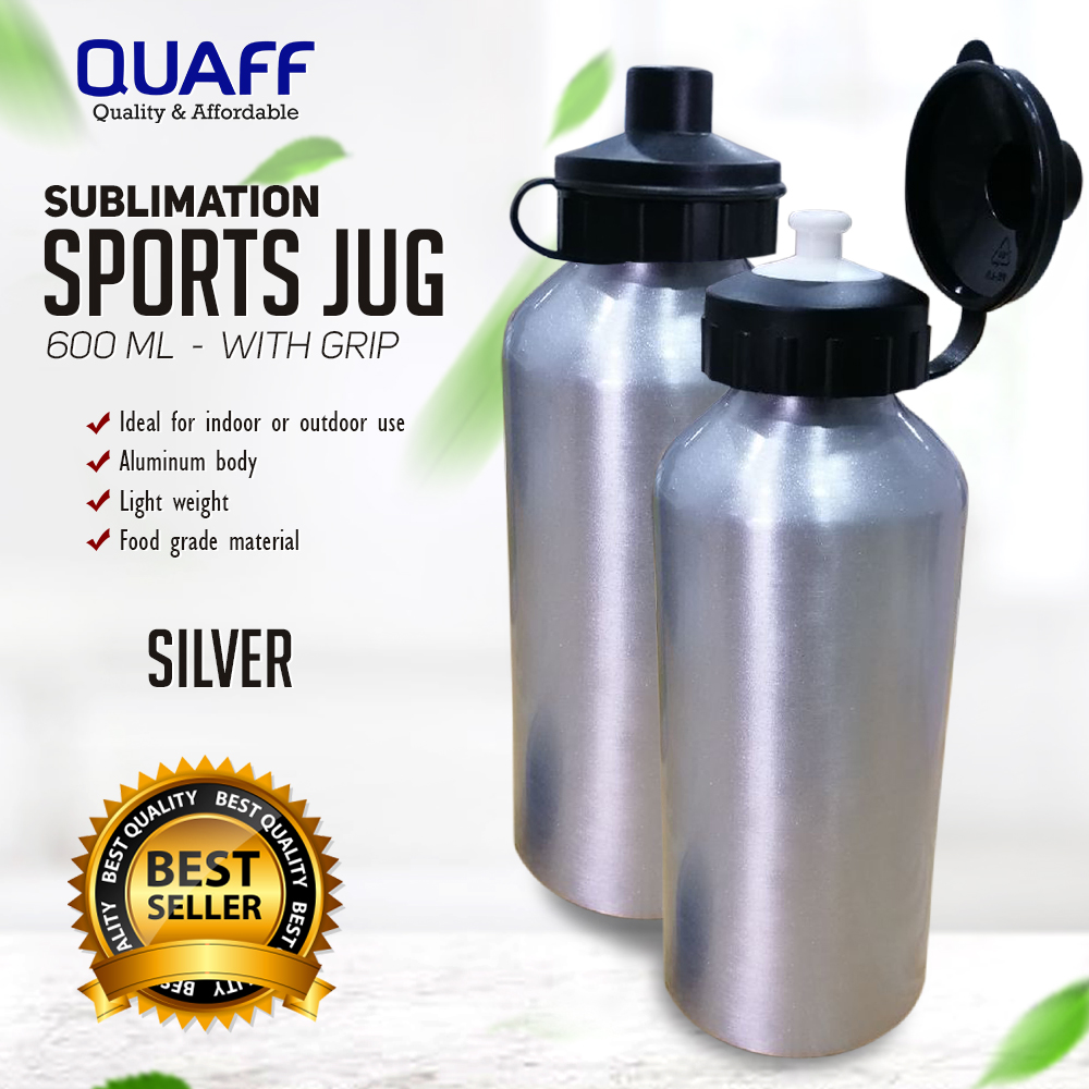 WPS QUAFF Sublimation Coated Sports Jug Aluminum Beer Bottle 500ml