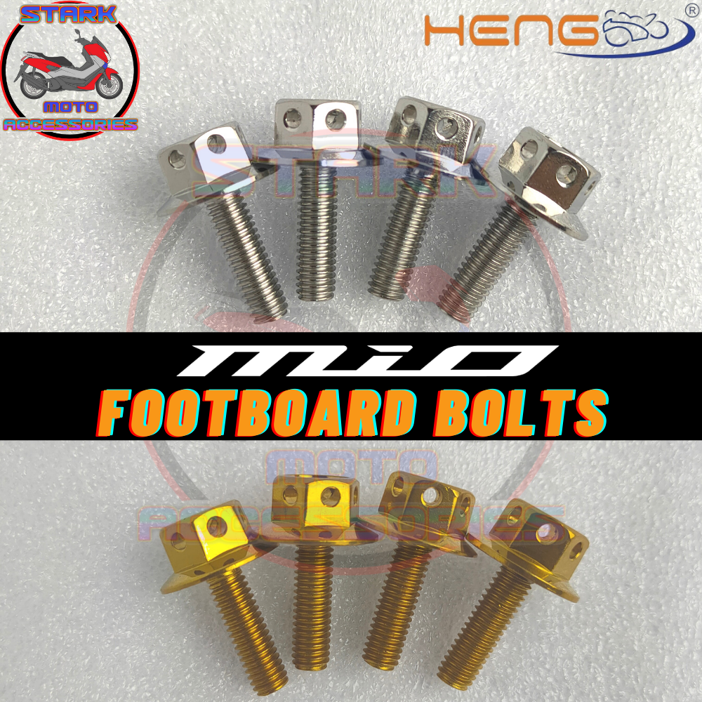 Original Mio Heng Footboard Big Head Flower Bolts for Soulty, M3