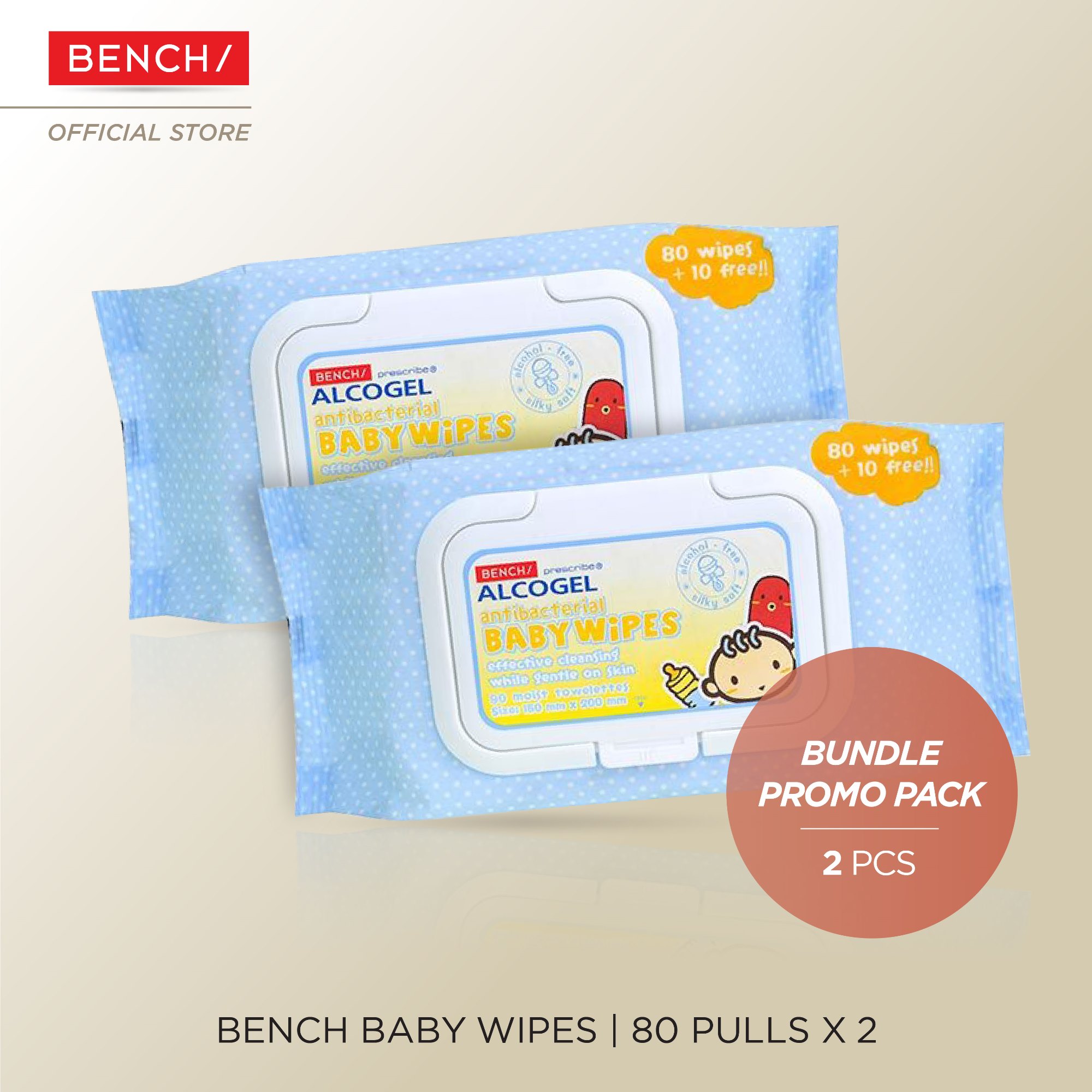 antibacterial baby wipes