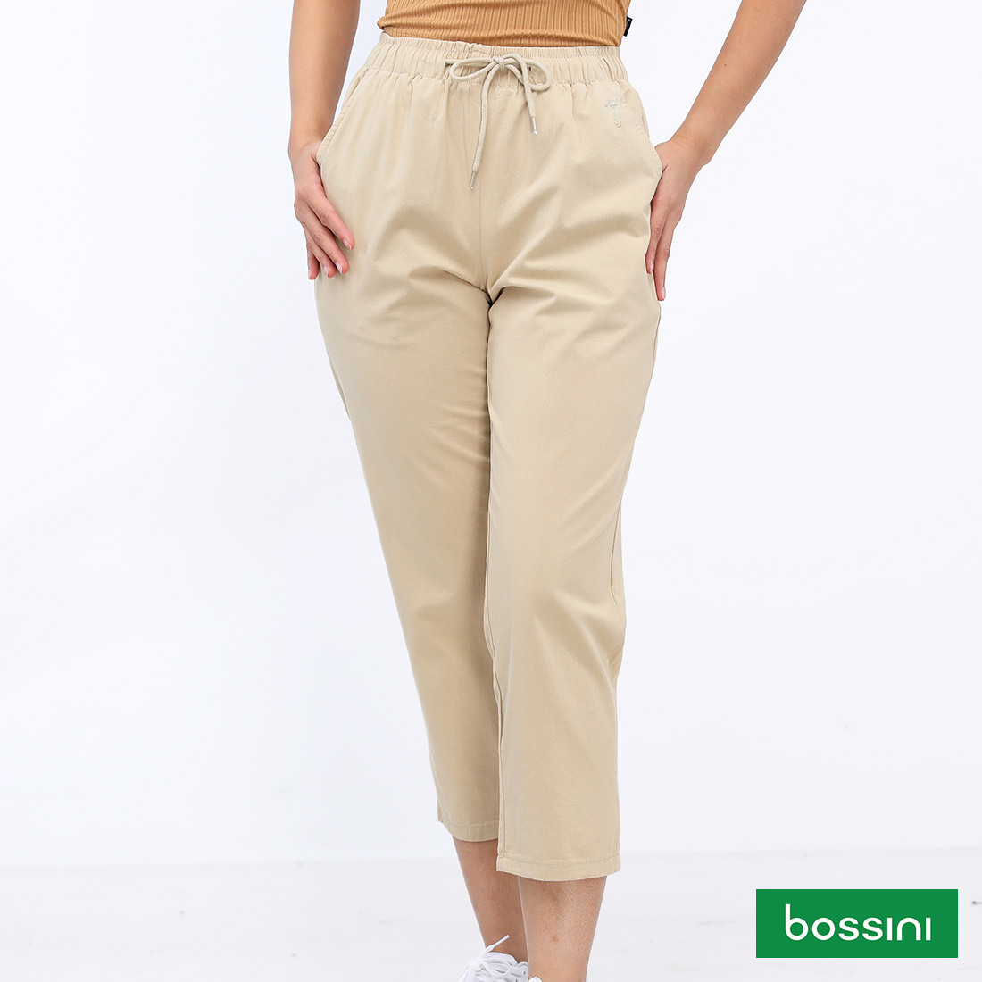 Bossini Ladies Woven Pants - Green - SHOPCIN