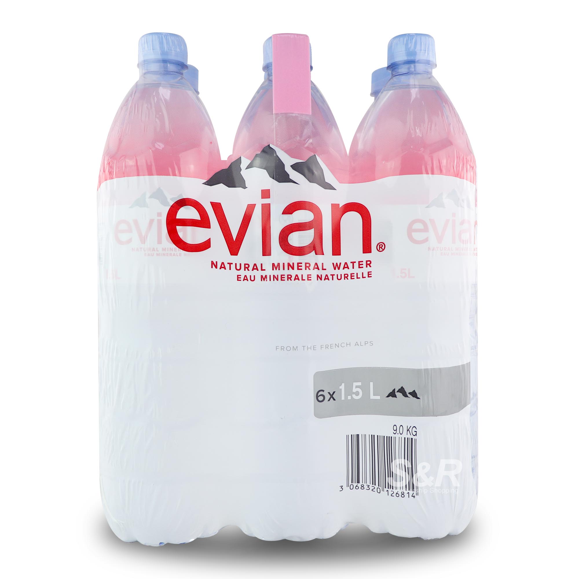 Evian Natural Mineral Water (1.5L x 6pcs) Lazada PH