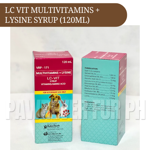 LCVIT Multivitamins + Lysine Syrup 60ml & 120ml Lazada PH