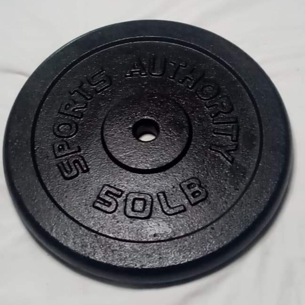 cheap barbell plates