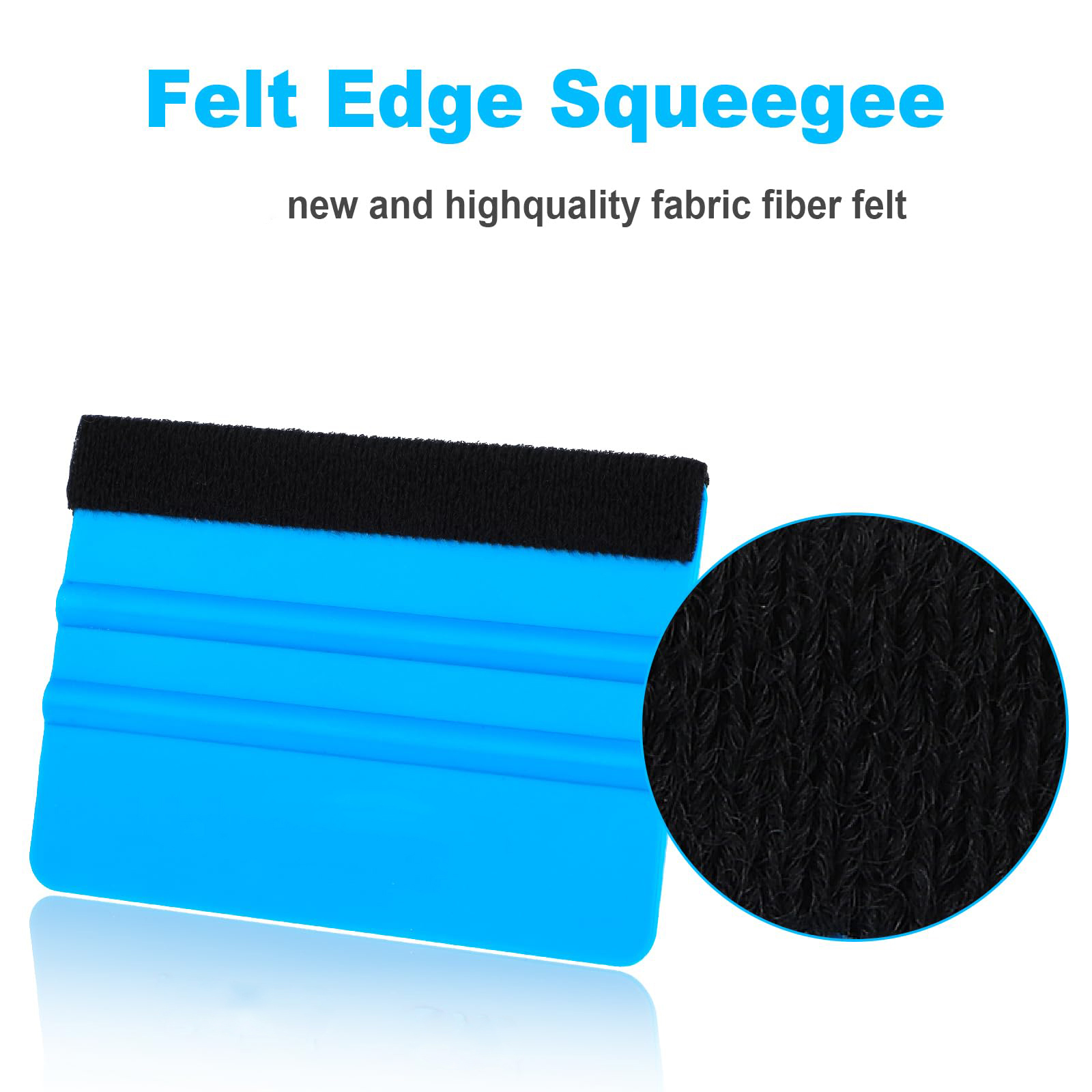 vinyl squeegee felt edge squeegee car