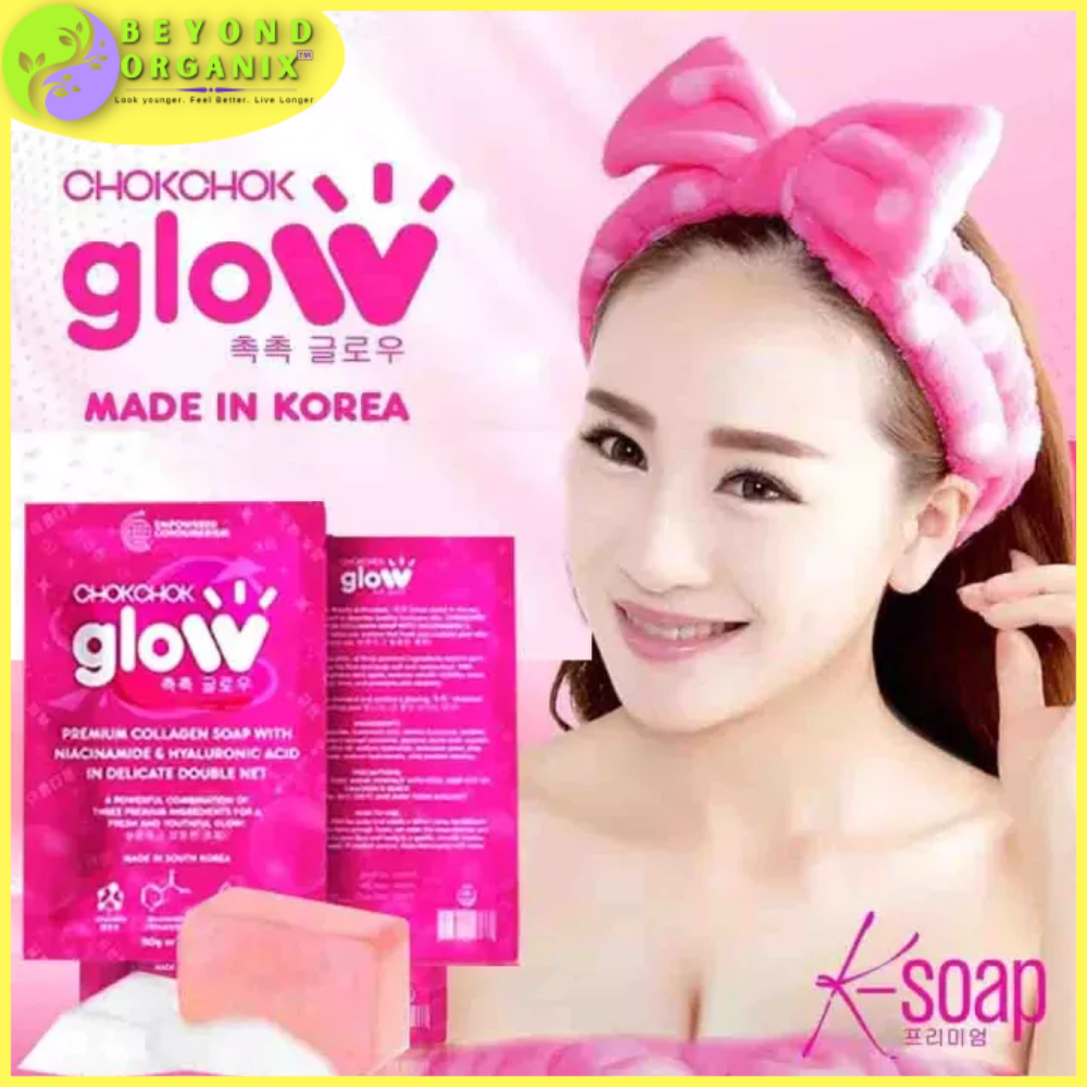 CHOKCHOK GLOW PREMIUM COLLAGEN SOAP WITH DOUBLE NET (EMPOWERED