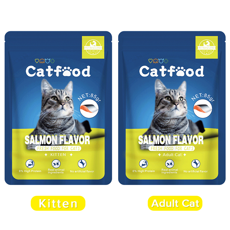 Cat Wet Food Pouch For Adult Cat And Kitty 85g Lazada PH