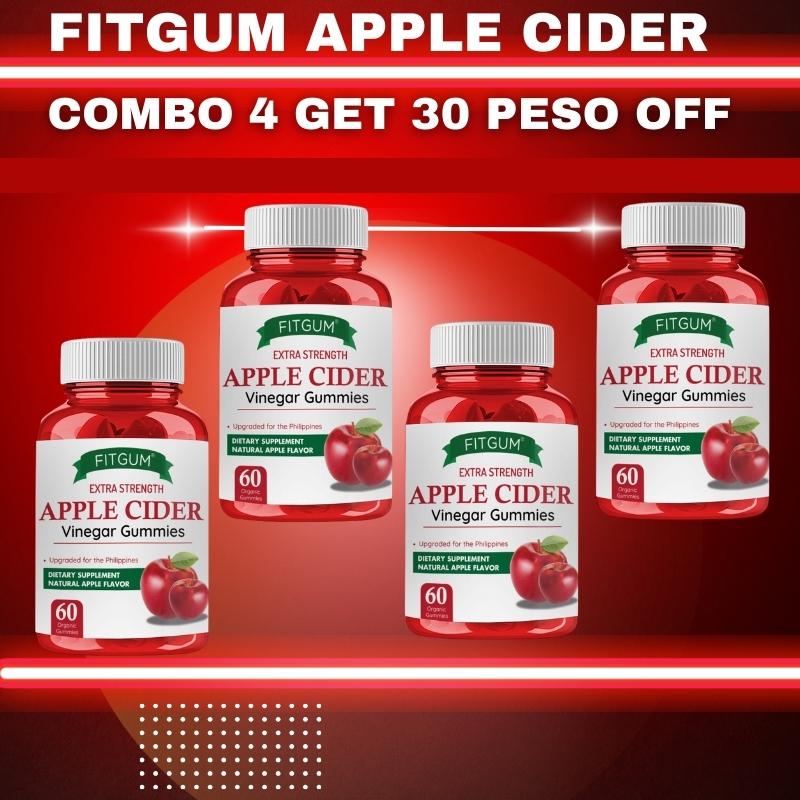 Fitgum Apple Cider Vinegar Gummies Original Glutathione Gummies Slimming For Weight Loss 2288