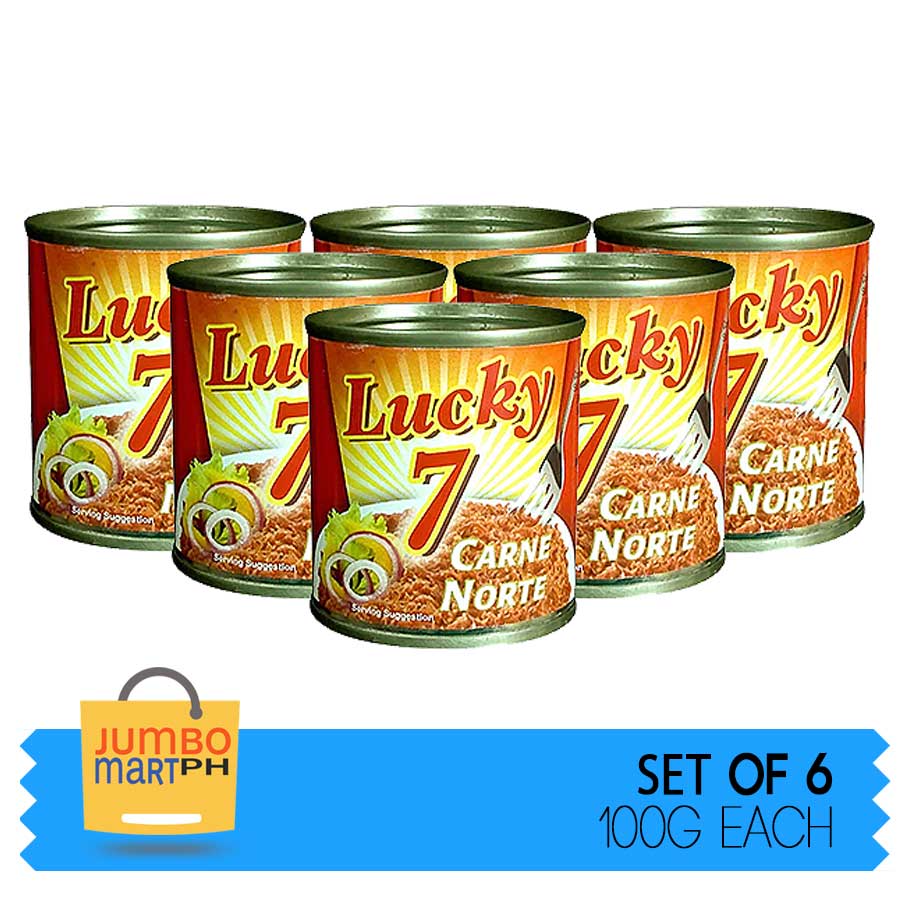 LUCKY 7 CARNE NORTE 100G / SET OF 6 Lazada PH