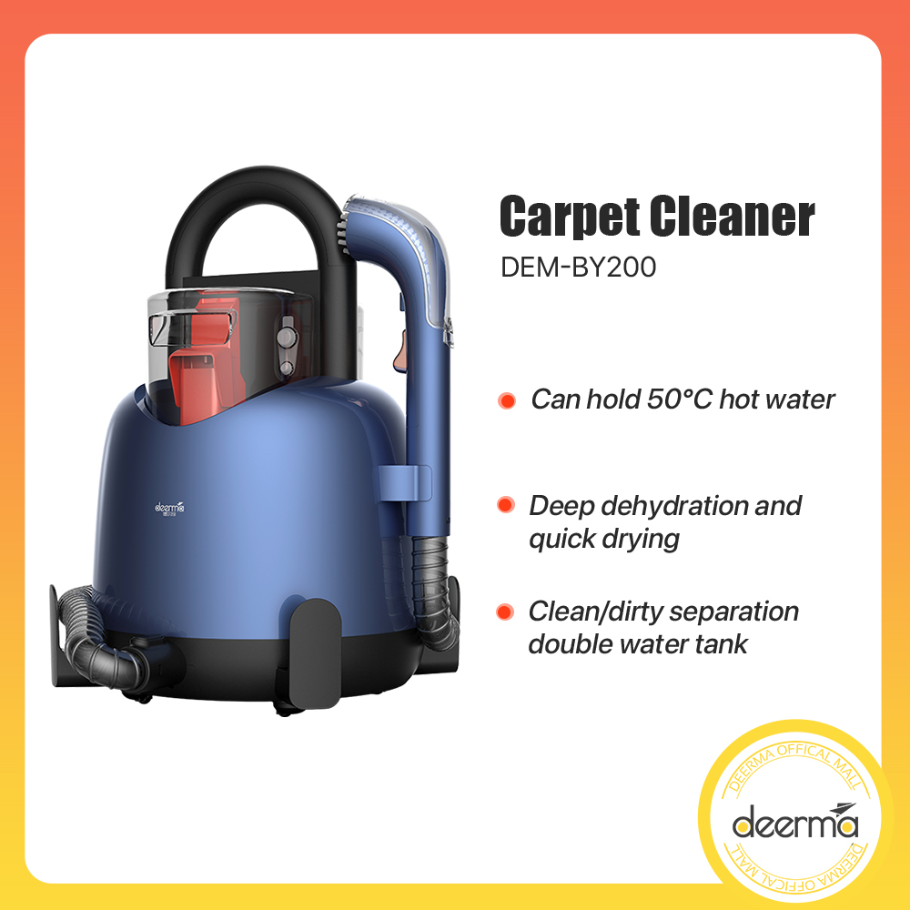 Deerma BY200 Wet & Dry Vacuum Cleaner Spot Cleaner Vacuum Wet and Dry Vacuum Spray Suction