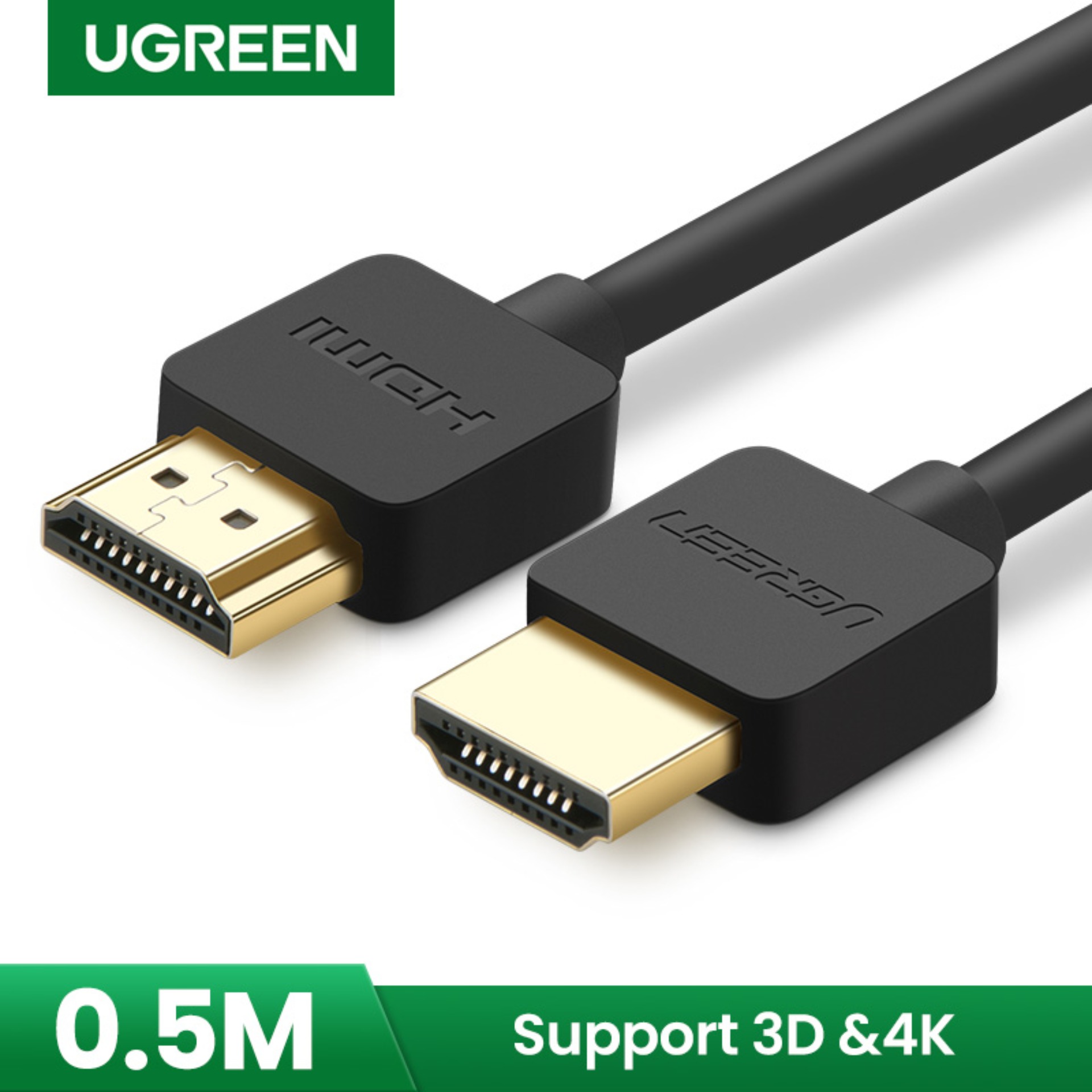 HDMI Kabel Highspeed Full-HD TV LCD Computer Adapter Kabel 0,5m DVI