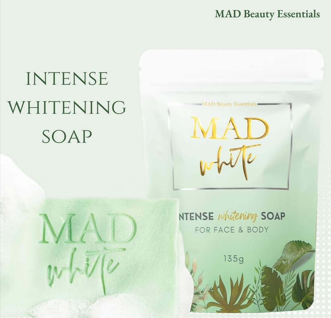 MAD Beauty Mad White Intense Whitening Soap (Face & Body Soap) 135grams