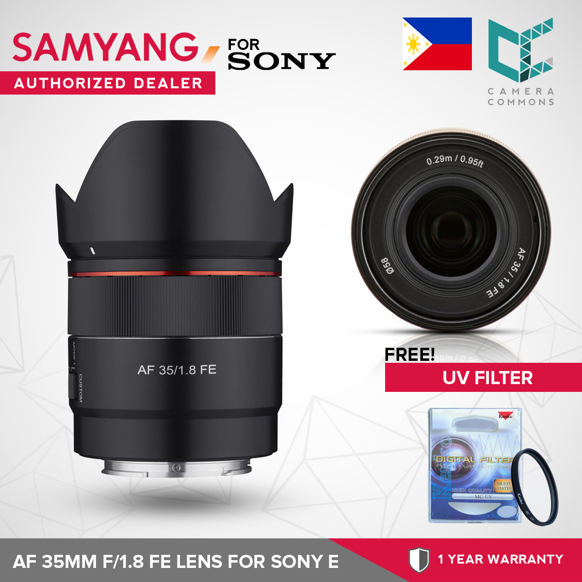最終値下げ:サムヤンの単焦点レンズAF 35mm F1.8