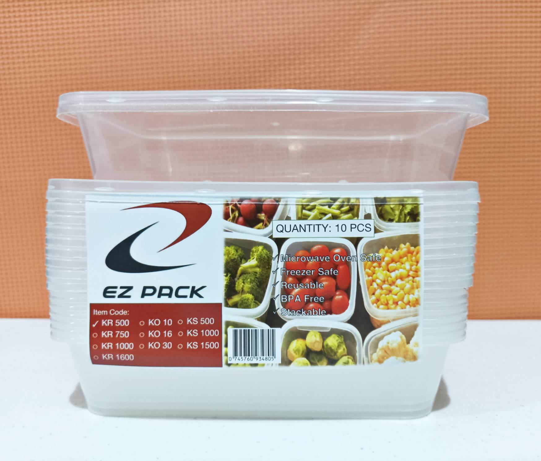 500ml Rectangular Microwavable Container – Packaging Lab Philippines