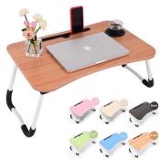 Rainbow Foldable Lazy Bed Desk/Portable mainstays Laptop Wooden Laptop Table